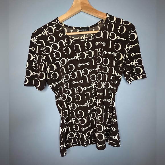 Gucci Vintage  short sleeve top - Picture 1 of 7